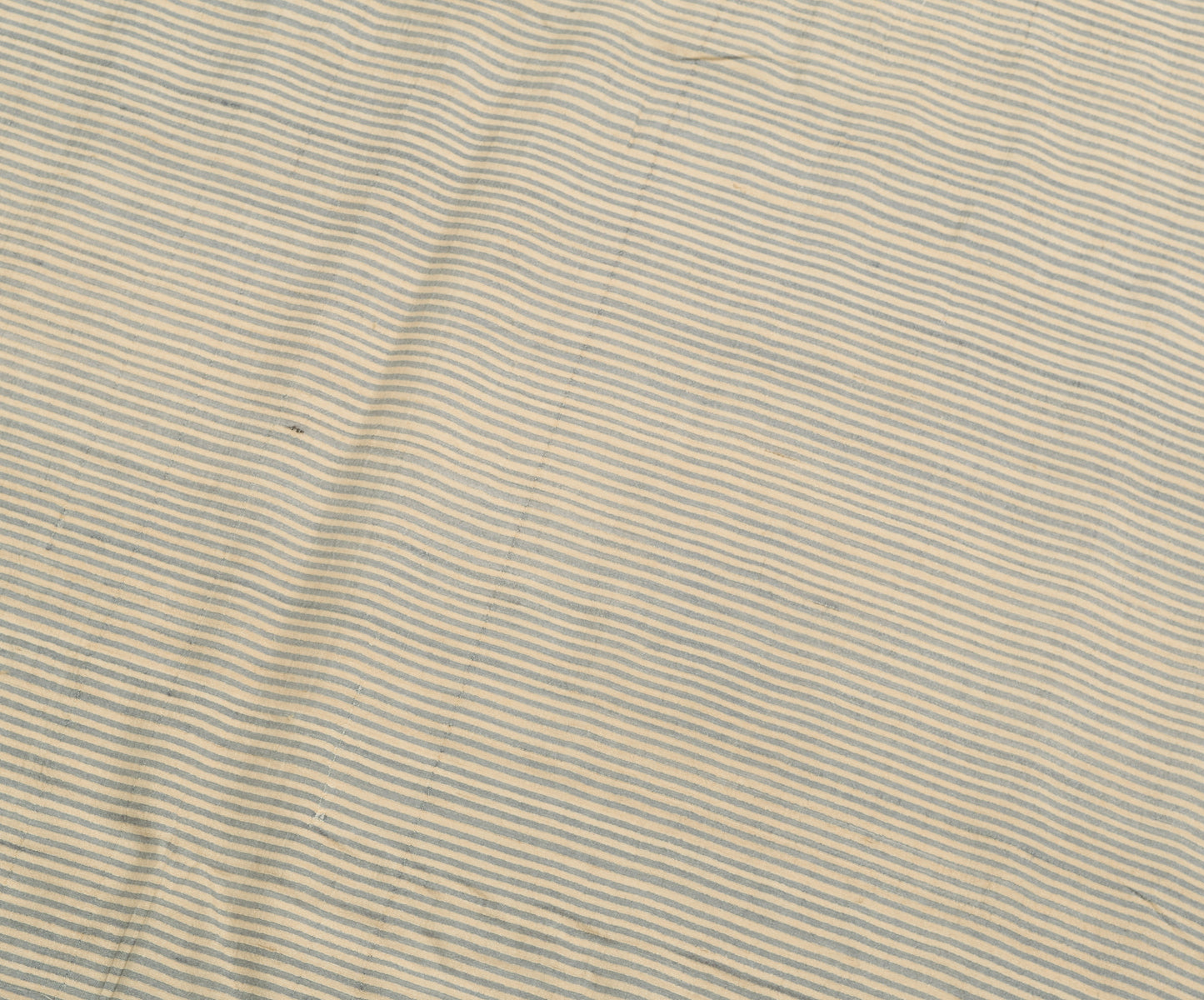 Sushila Vintage Cream Paisley Printed Saree 100% Pure Silk Indian Sari Fabric