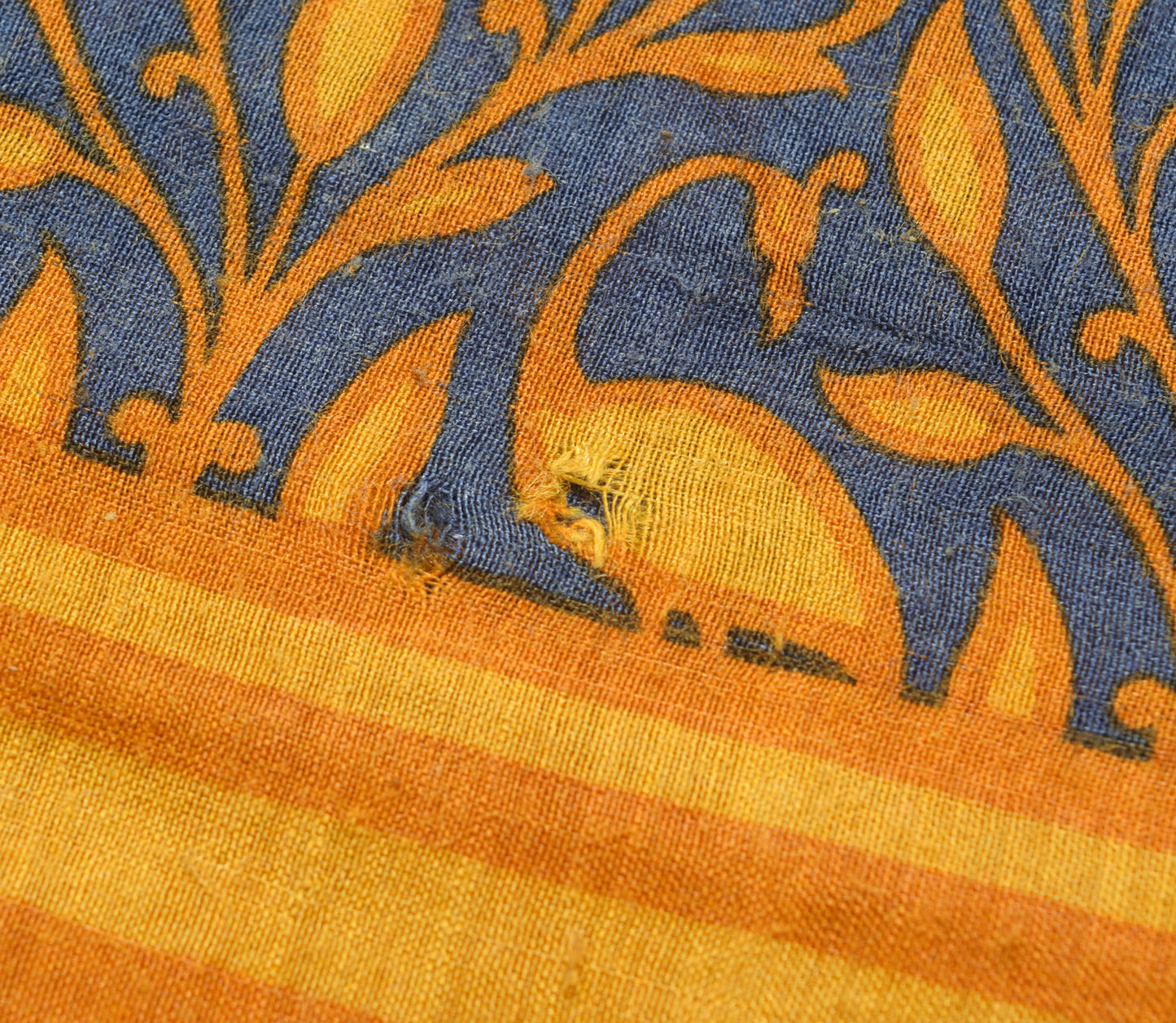 Sushila Vintage 100% Pure Woolen Saree Birds Printed Sari Branded Craft Fabric