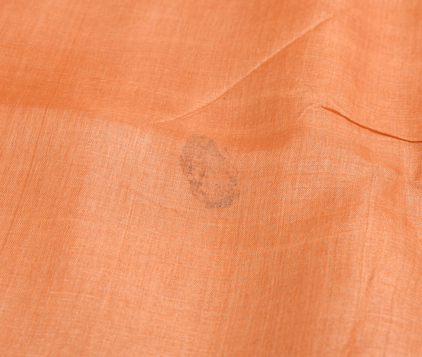 Sushila Vintage Rust Indian Saree 100% Pure Silk Woven 5 YD Sari Craft Fabric