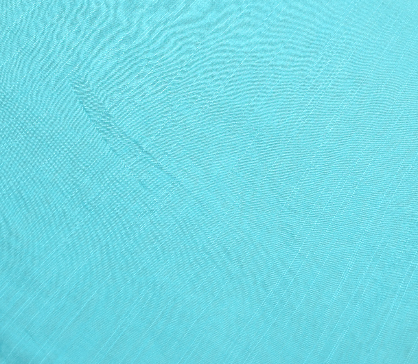 Sushila Vintage Aqua Blue Saree Art Silk Woven Stunning Indian Sari Craft Fabric