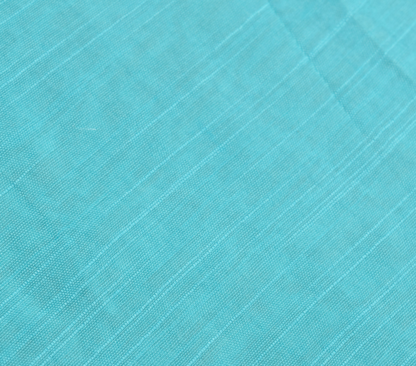 Sushila Vintage Aqua Blue Saree Art Silk Woven Stunning Indian Sari Craft Fabric