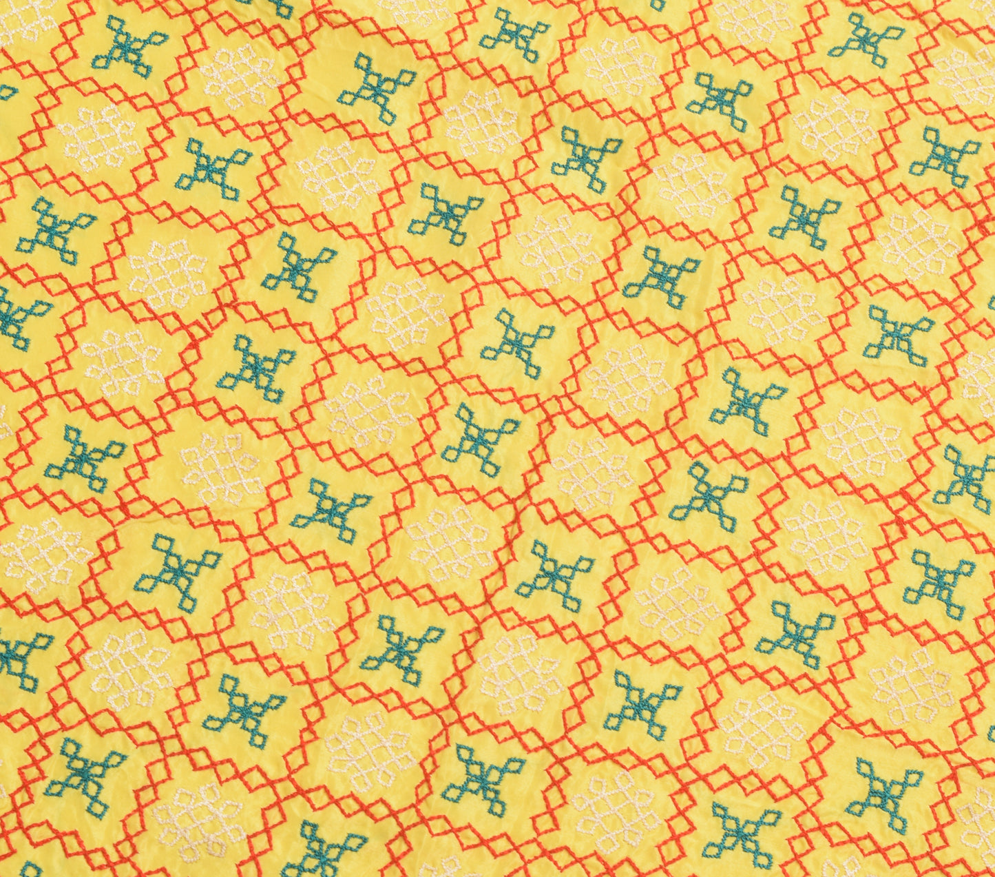Sushila Vintage Yellow Saree 100% Pure Silk Embroidered Traditional Sari Fabric