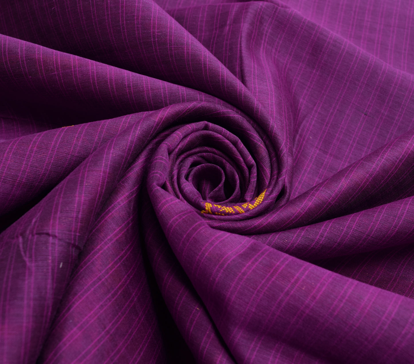 Sushila Vintage Purple Woven Saree Blend Cotton Traditional Sari Craft Fabric