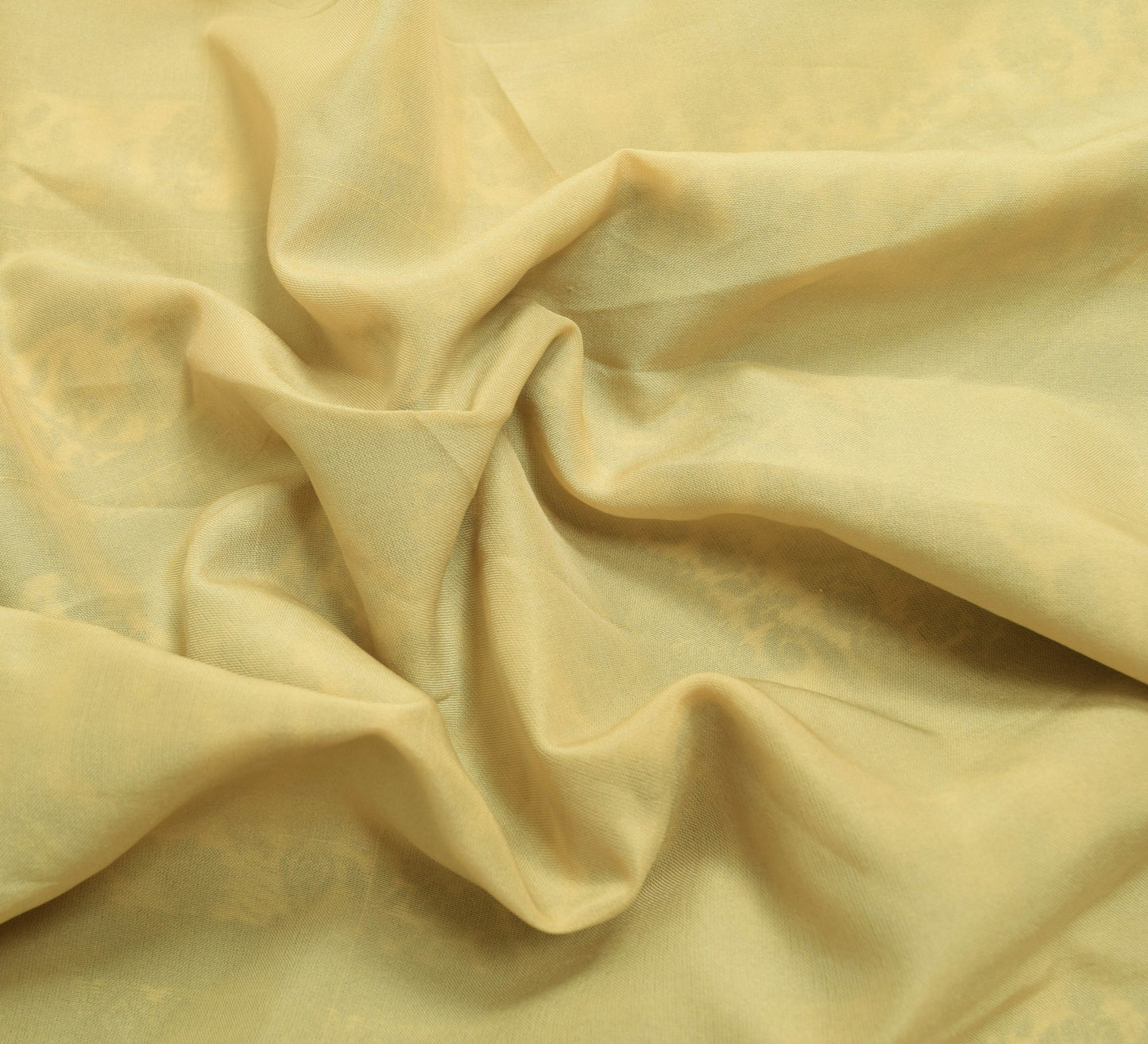 Sushila Vintage Beige Silk Saree All Over Woven with Blue Silk Thread Fabric