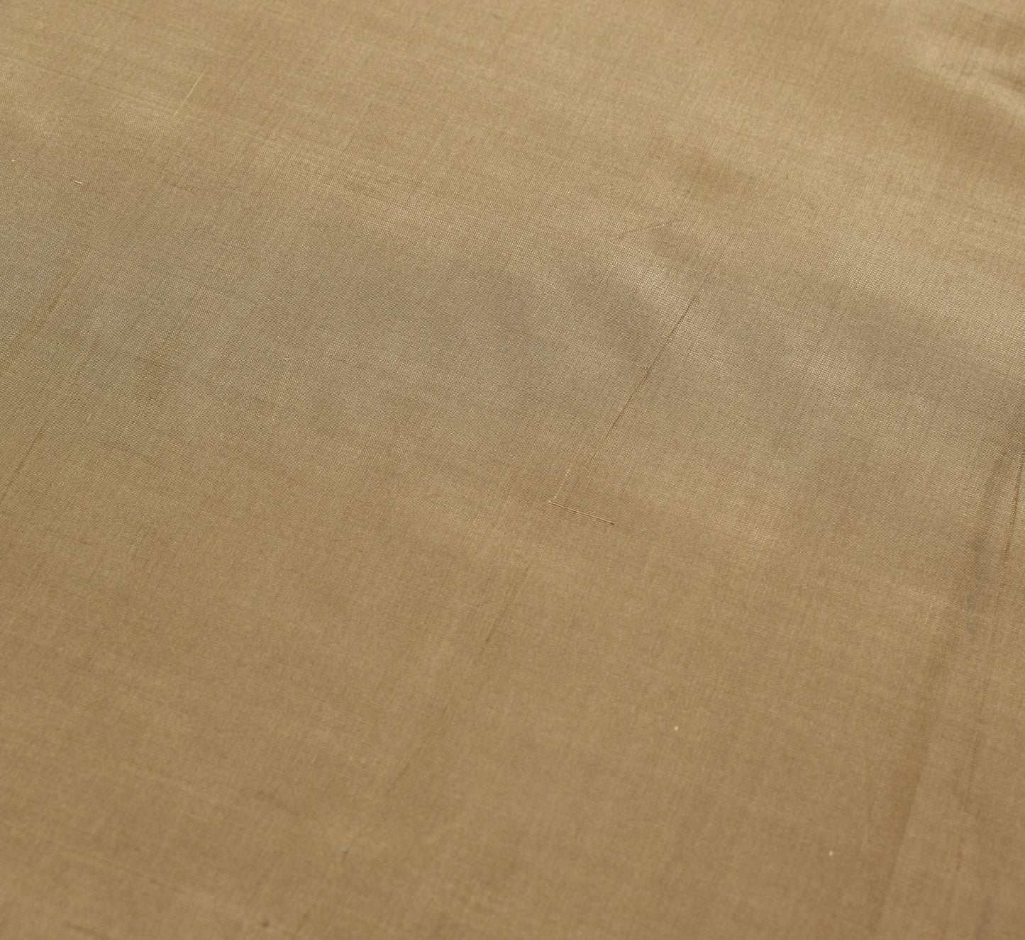 Sushila Vintage Brown 100% Pure Silk Saree With Woven Pallu Sari Craft Fabric