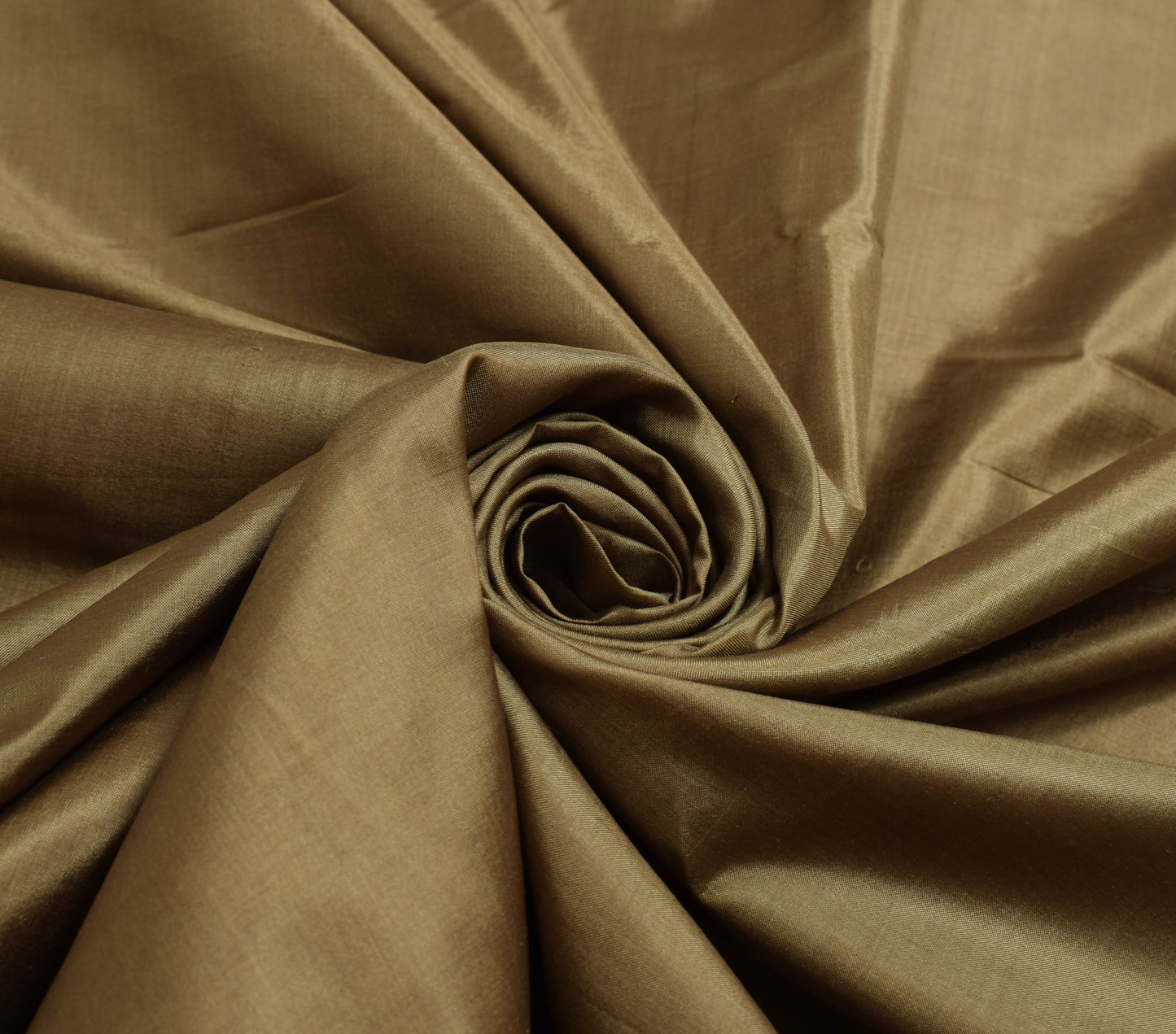 Sushila Vintage Brown 100% Pure Silk Saree With Woven Pallu Sari Craft Fabric