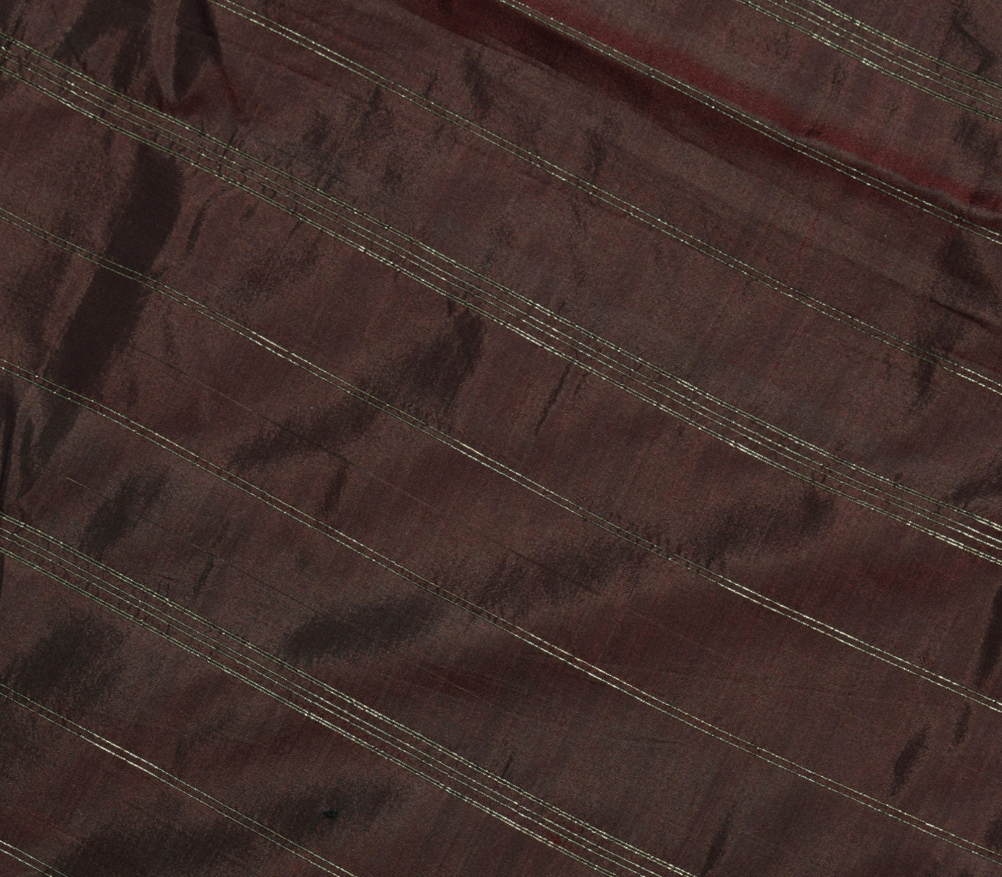 Sushila Vintage Dark Maroon Pure Silk Saree Zari Woven Soft Classy Sari Fabric