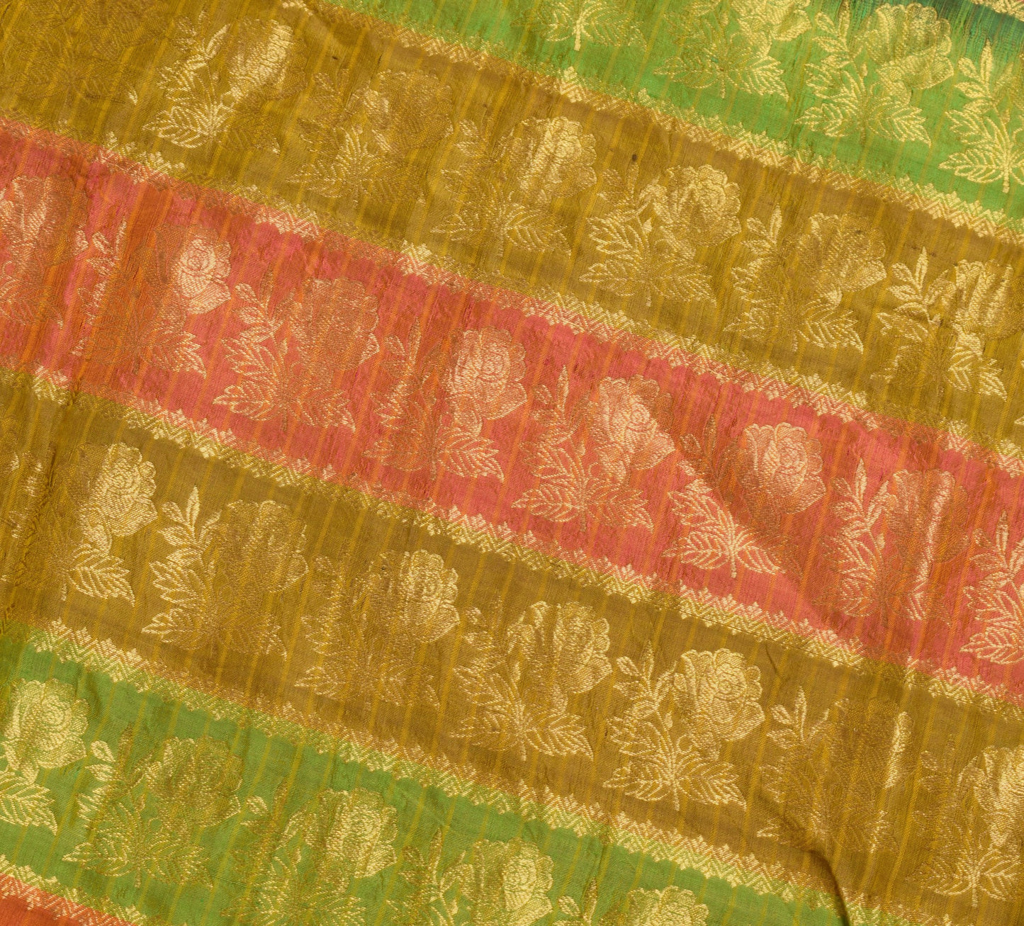Sushila Vintage Kanjivaram Maroon Saree for Bright Look Pure Silk Gold Zari Brocade Sari Fabric