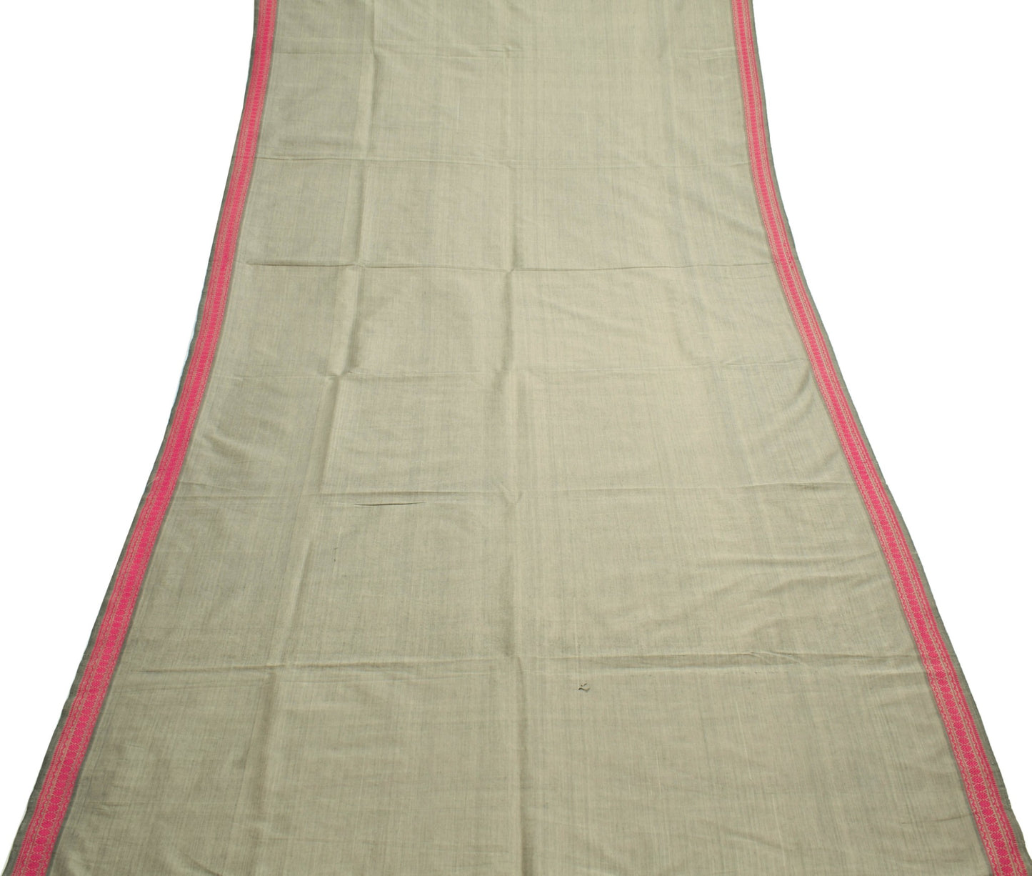 Sushila Vintage ray Blend Cotton Silk Saree Woven Traditional Women Sari Fabric