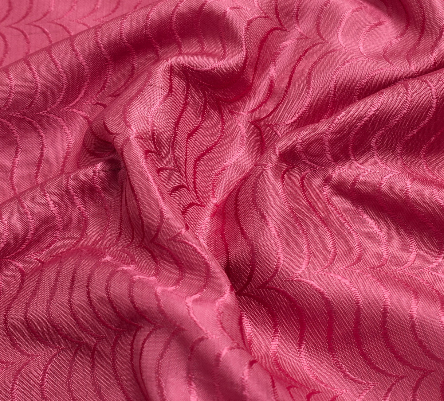 Sushila Vintage Pink 100% Pure Silk Saree Woven Indian Women Sari Craft Fabric