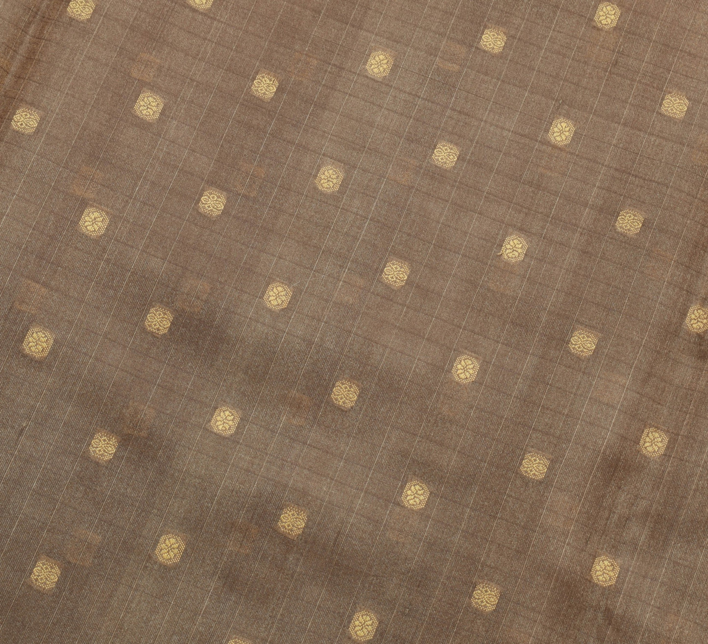 Sushila Vintage Blown 100%Pure Silk Saree All Over Woven Traditionl Sari Fabric