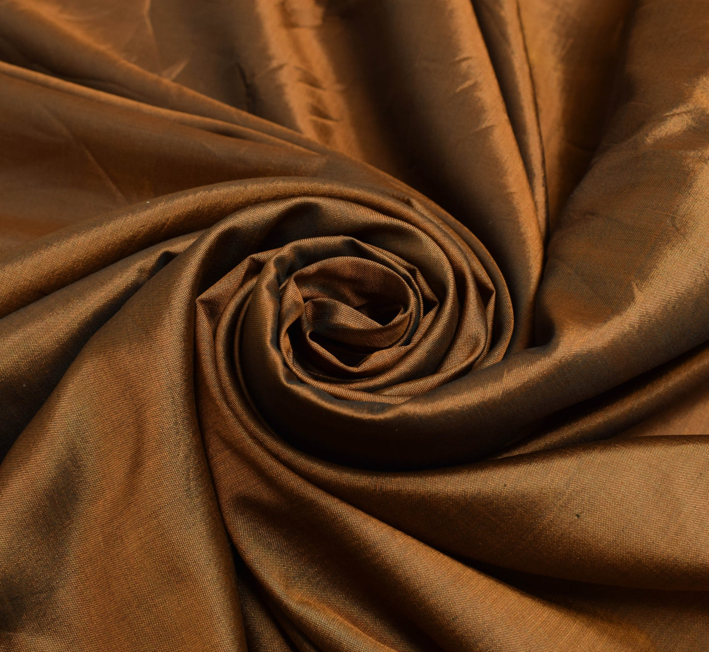 Sushila Vintage Brown 100% Pure Silk Saree Woven Classic Traditional Sari Fabric