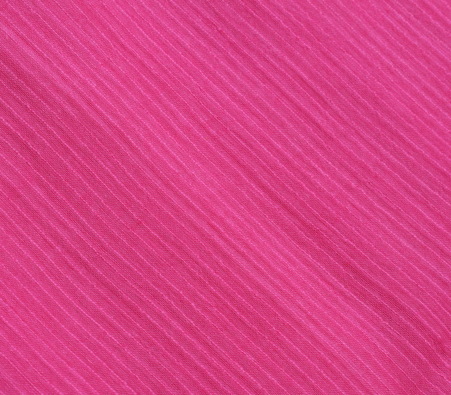 Sushila Vintage Dark Pink Woven Saree 100% Pure Cotton Soft Indian Sari Fabric