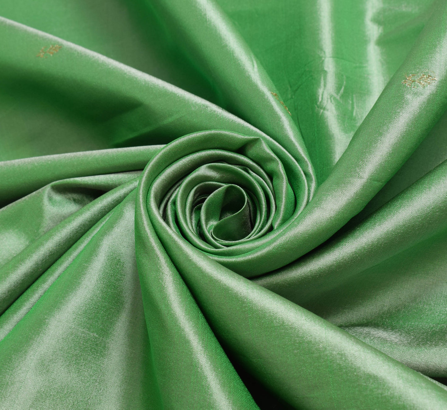 Sushila Vintage Pista Green Woven Saree 100% Pure Silk Traditional Sari Fabric