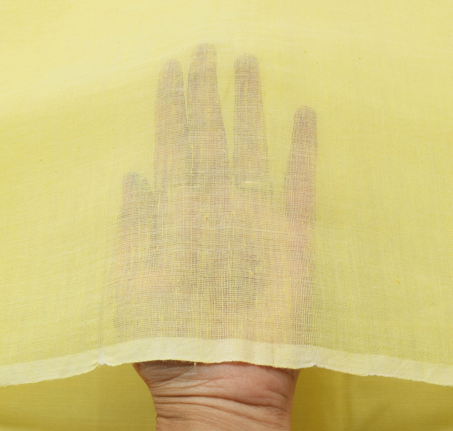 Sushila Vintage Yellow Tant Woven Saree Pure Cotton Daily Wear Soft Sari Fabric