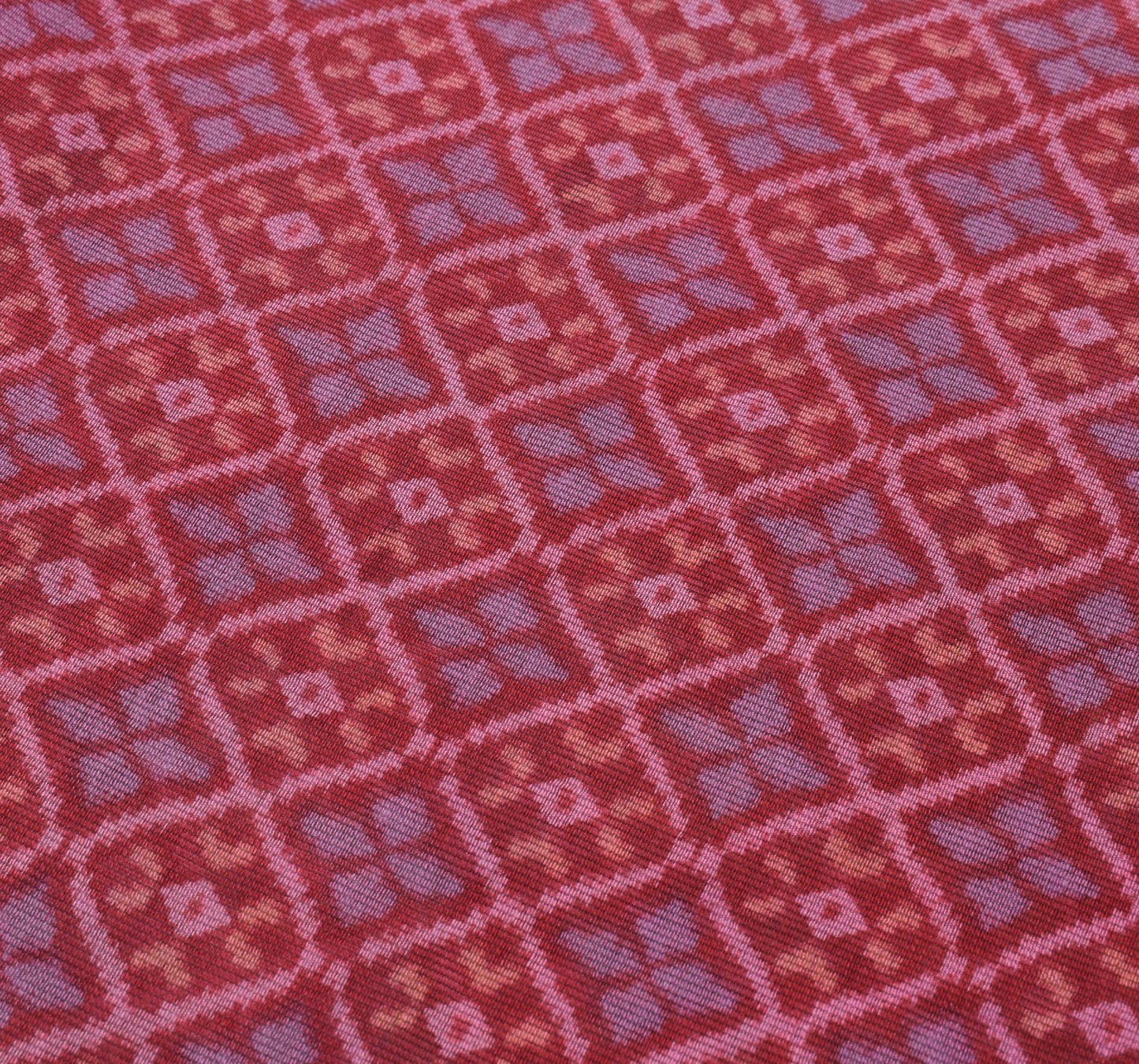 Sushila Vintage Maroon Floral Saree 100% Pure Cotton Printed Indian Sari Fabric