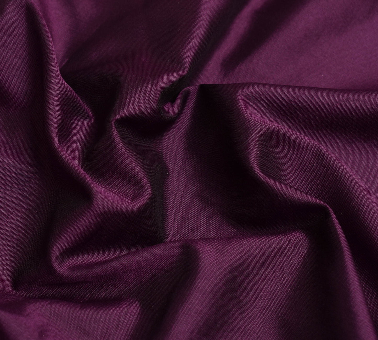 Sushila Vintage Purple Silk Saree Resham Woven Border Floral Soft Sari Fabric