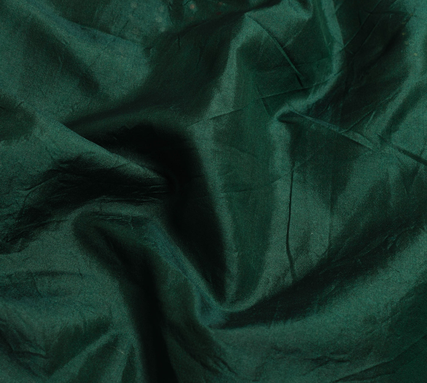 Sushila Vintage Teal Green Saree Zari Woven Rich Pallu Pure Silk Sari Fabric