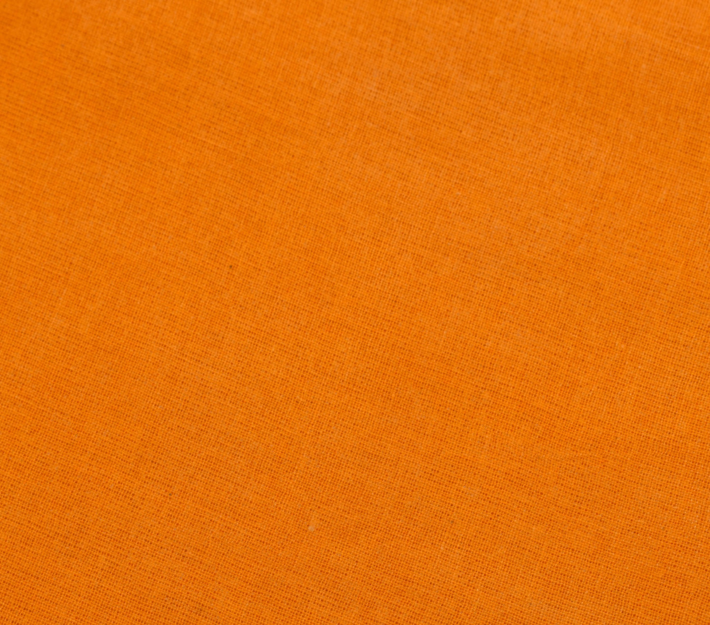 Sushila Vintage Bright Orange Saree 100% Pure Cotton Patola Print Sari Fabric