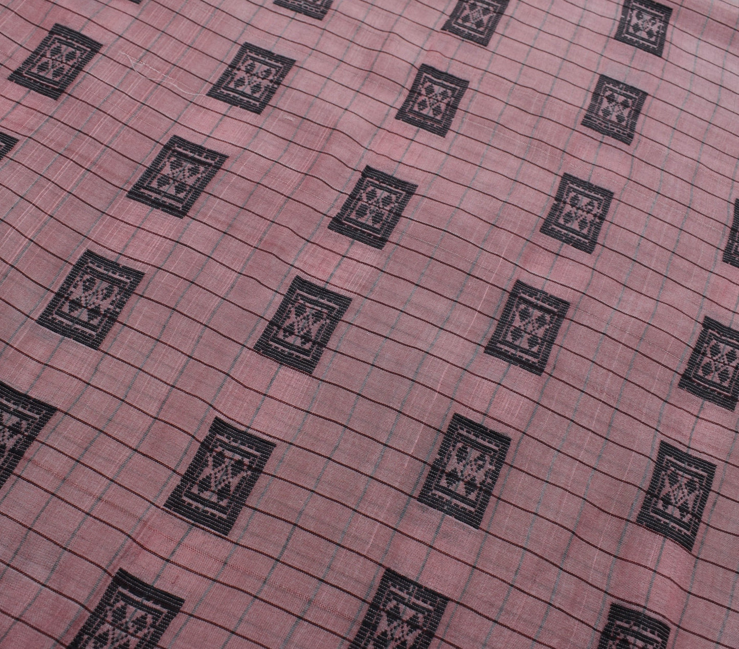 Sushila Vintage Heavy Sarees Pure Cotton Woven Baluchari Mythology Sari Fabric