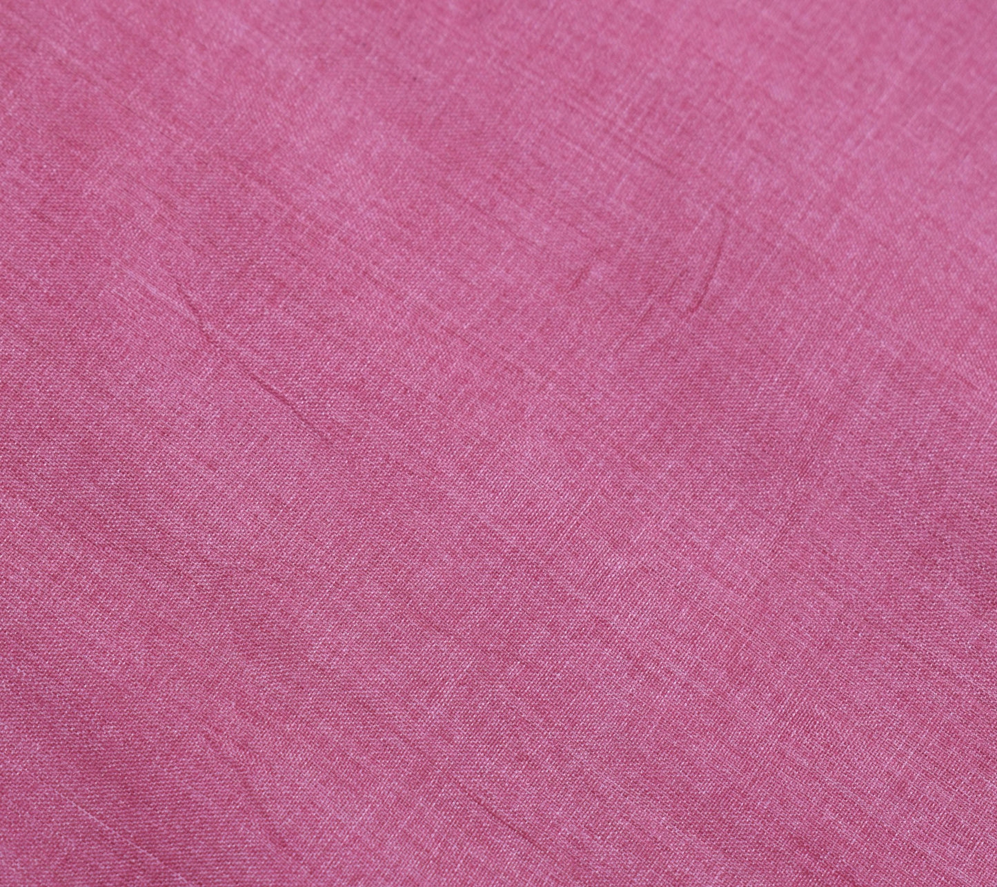 Sushila Vintage Plain Pink Saree Woven Broad Border Pure Tussar Silk Sari Fabric