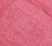 Sushila Vintage Pink Woven Saree 100% Pure Woolen Hand Block Printed Sari Fabric