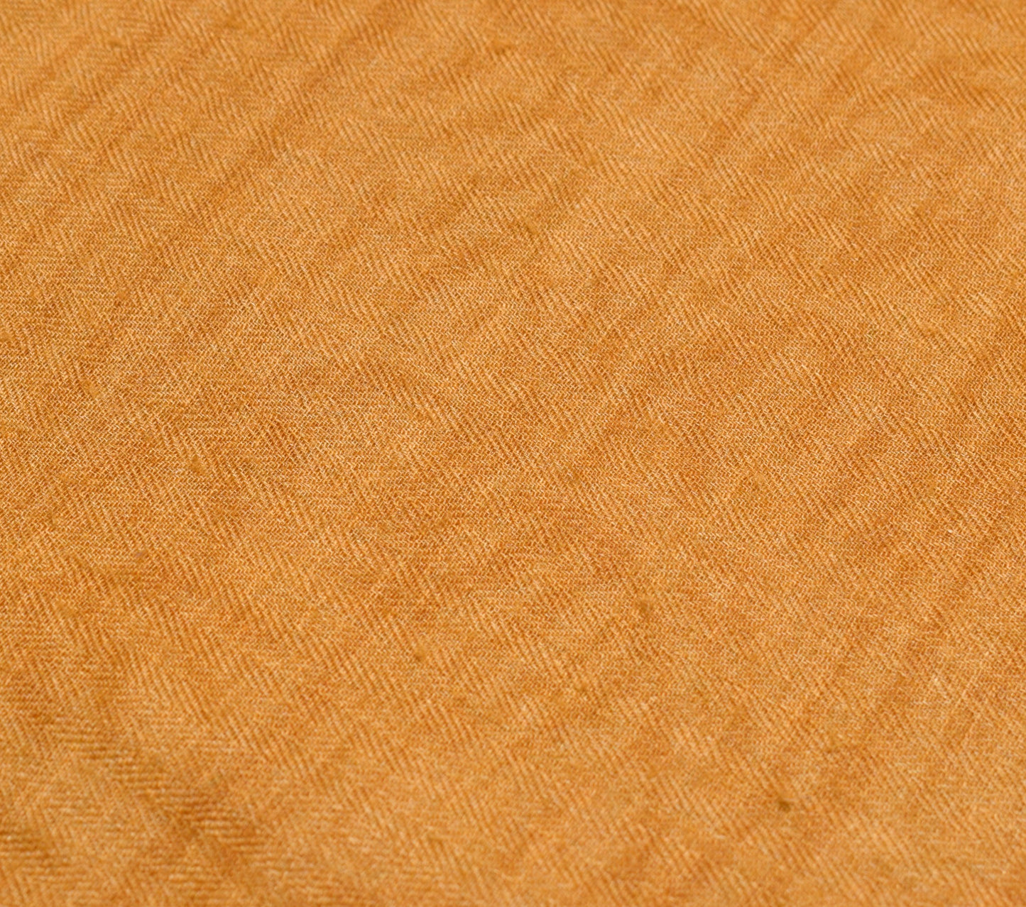 Sushila Vintage Mustard Floral Saree 100% Pure Woolen Soft Sari Craft Fabric