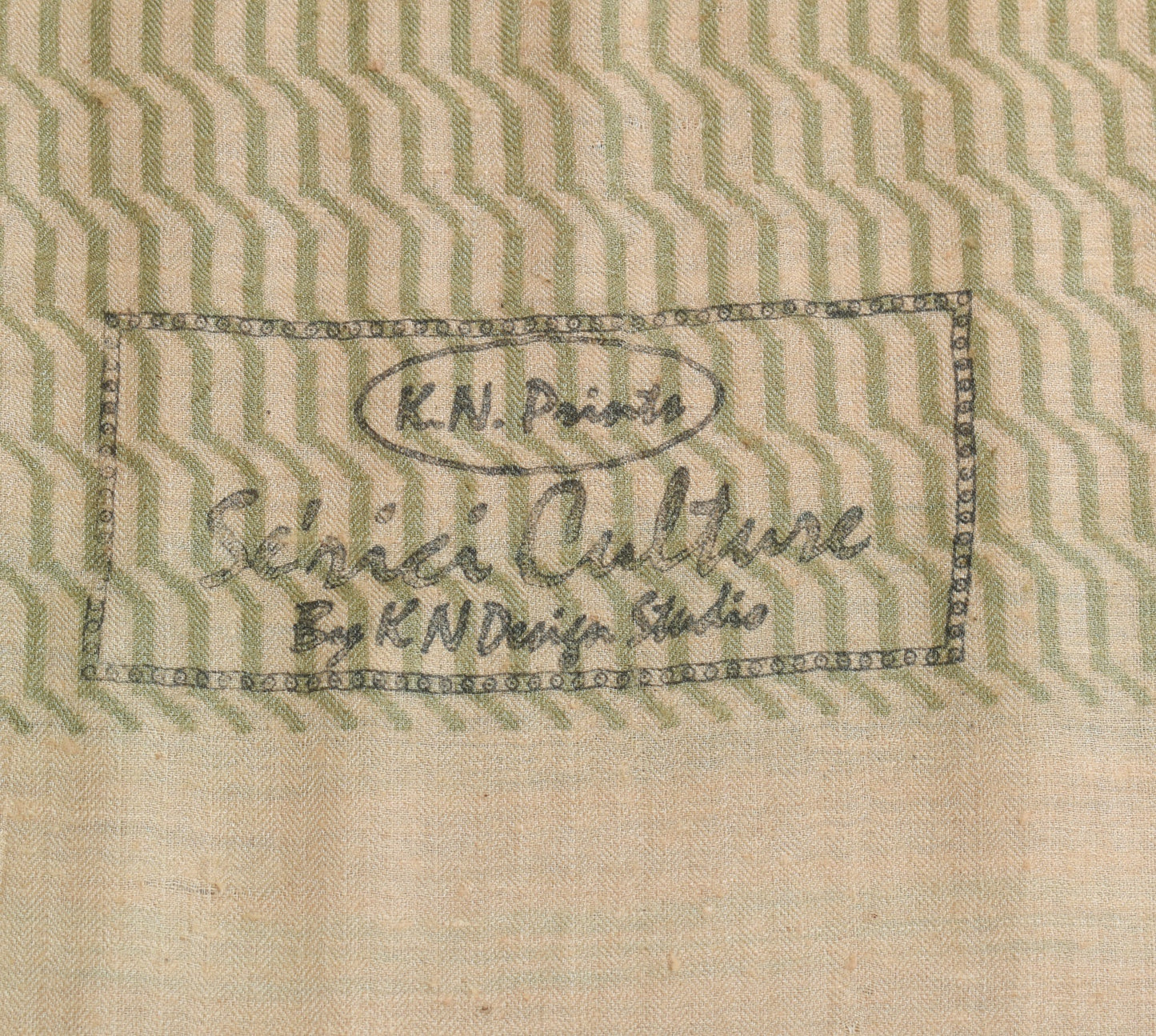 Sushila Vintage Cream Pure Woolen Saree Printed & Woven Soft Branded Sari Fabric