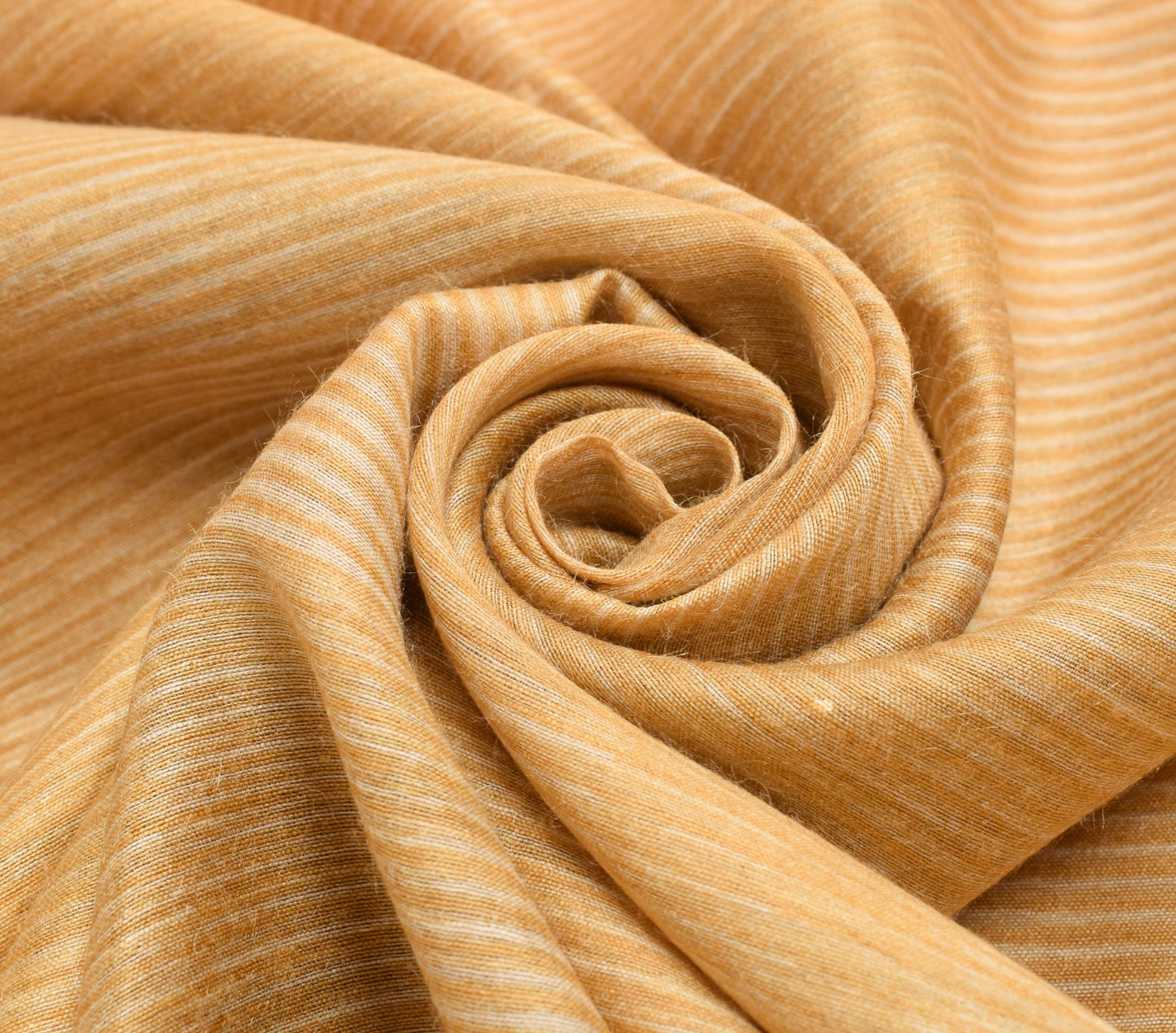 Sushila Vintage Beige Saree Pure Silk Hand Block Printed IndianSari Craft Fabric