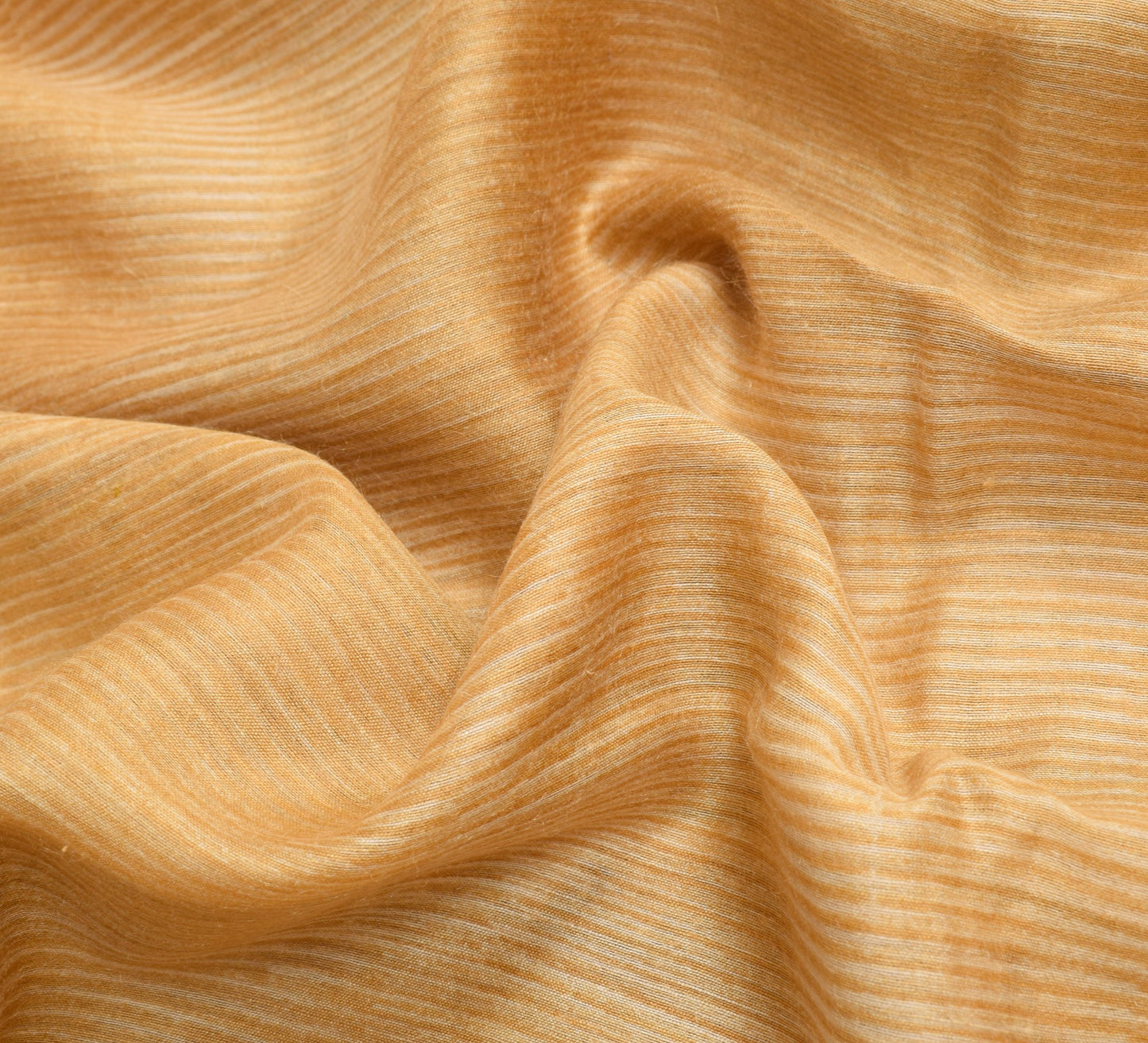 Sushila Vintage Beige Saree Pure Silk Hand Block Printed IndianSari Craft Fabric