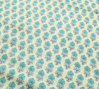 Sushila Vintage Cream Saree 100% Pure Woolen Soft Printed & Woven Sari Fabric