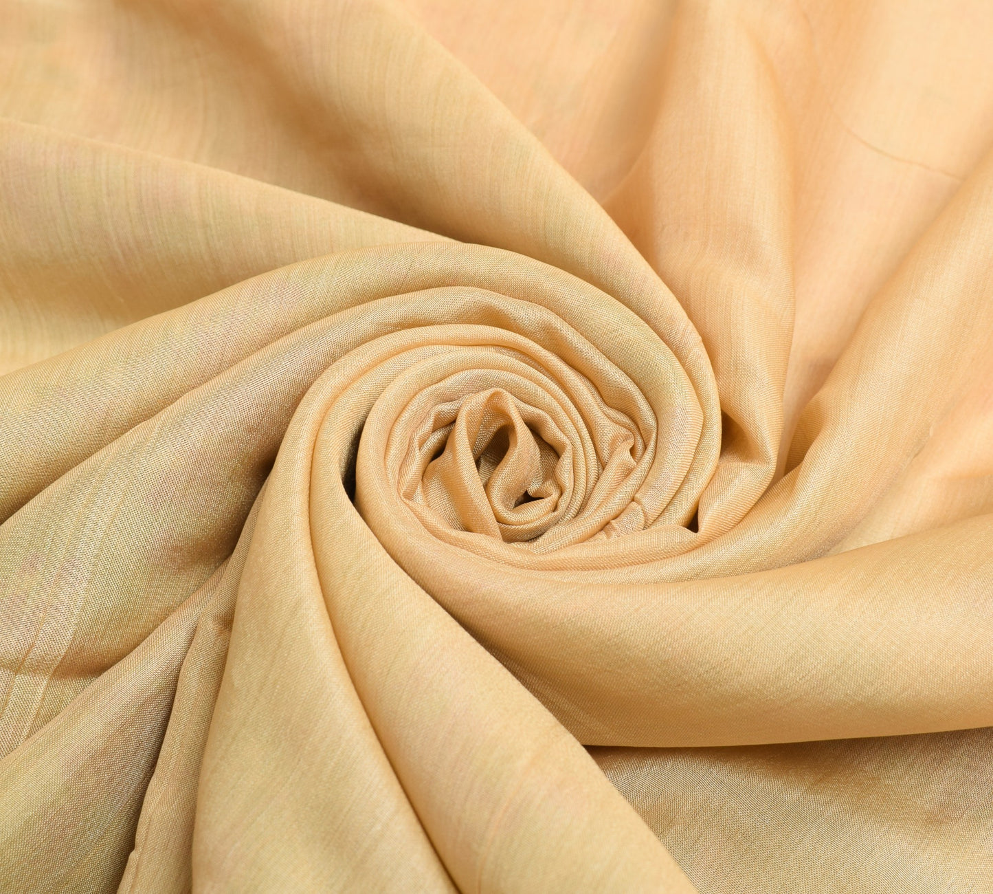 Sushila Vintage Beige Saree Woven Embroidered Pure Tussar Silk Soft Sari Fabric