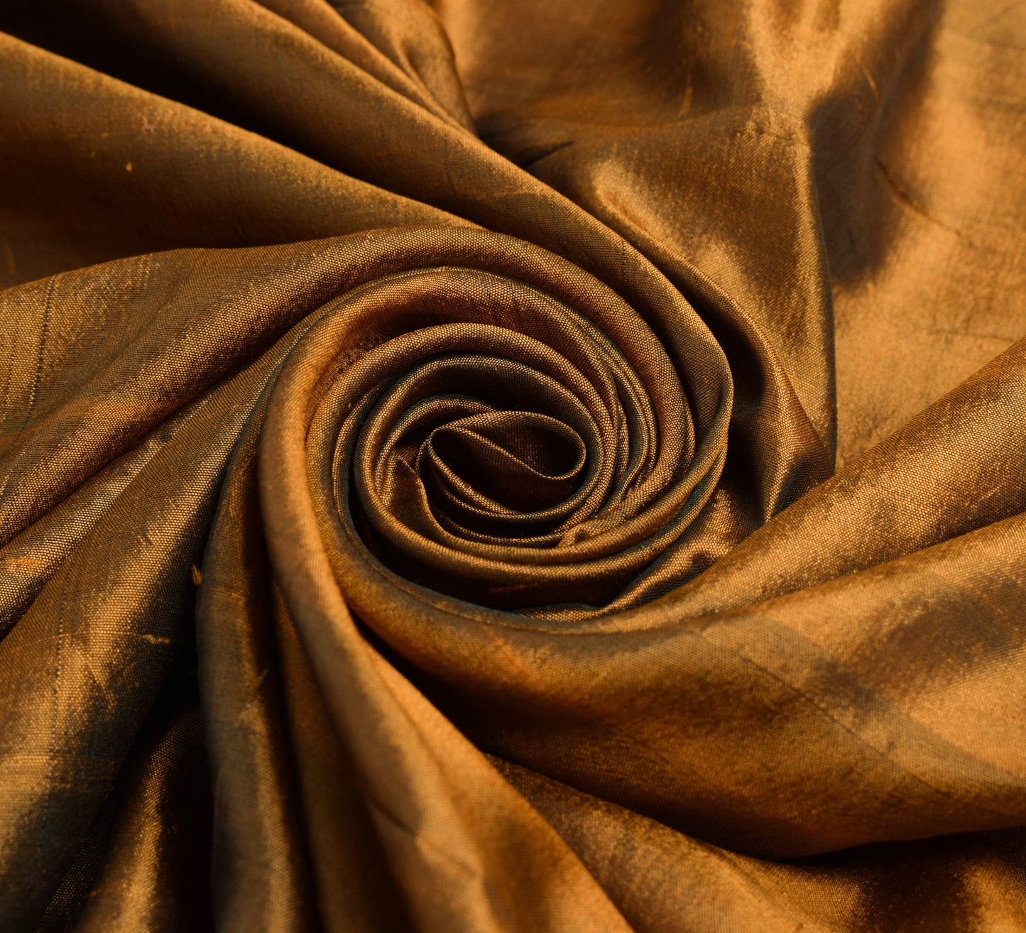 Sushila Vintage Rust Saree With Orange Border Pure Silk Woven Soft Sari Fabric