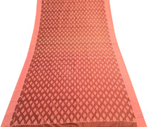 Sushila Vintage Pochampally Saree Hand Woven Ikat Patola Pure Cotton Sari Fabric