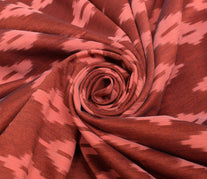 Sushila Vintage Pochampally Saree Hand Woven Ikat Patola Pure Cotton Sari Fabric