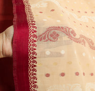 Sushila Vintage Heavy Sarees Pure Cotton Handwoven Dhakai Jamdani Sari Fabric