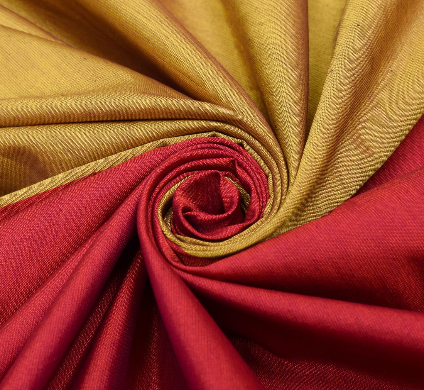 Sushila Vintage Magenta Gold Saree Pure Cotton Silk Woven Wedding Sari Fabric