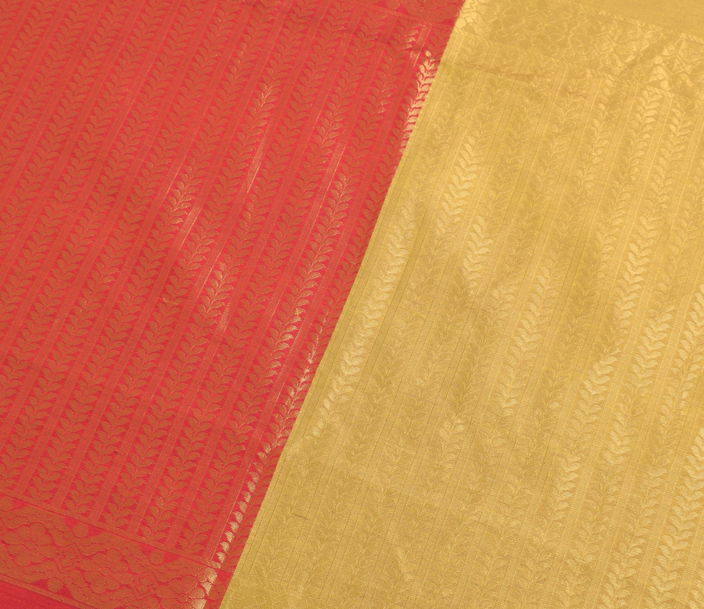Sushila Vintage Magenta Gold Saree Pure Cotton Silk Woven Wedding Sari Fabric