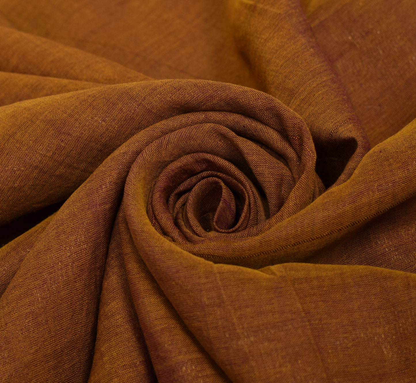 Sushila Vintage Zari Woven Kanjivaram Saree Pure Cotton Dual Toned Sari Fabric