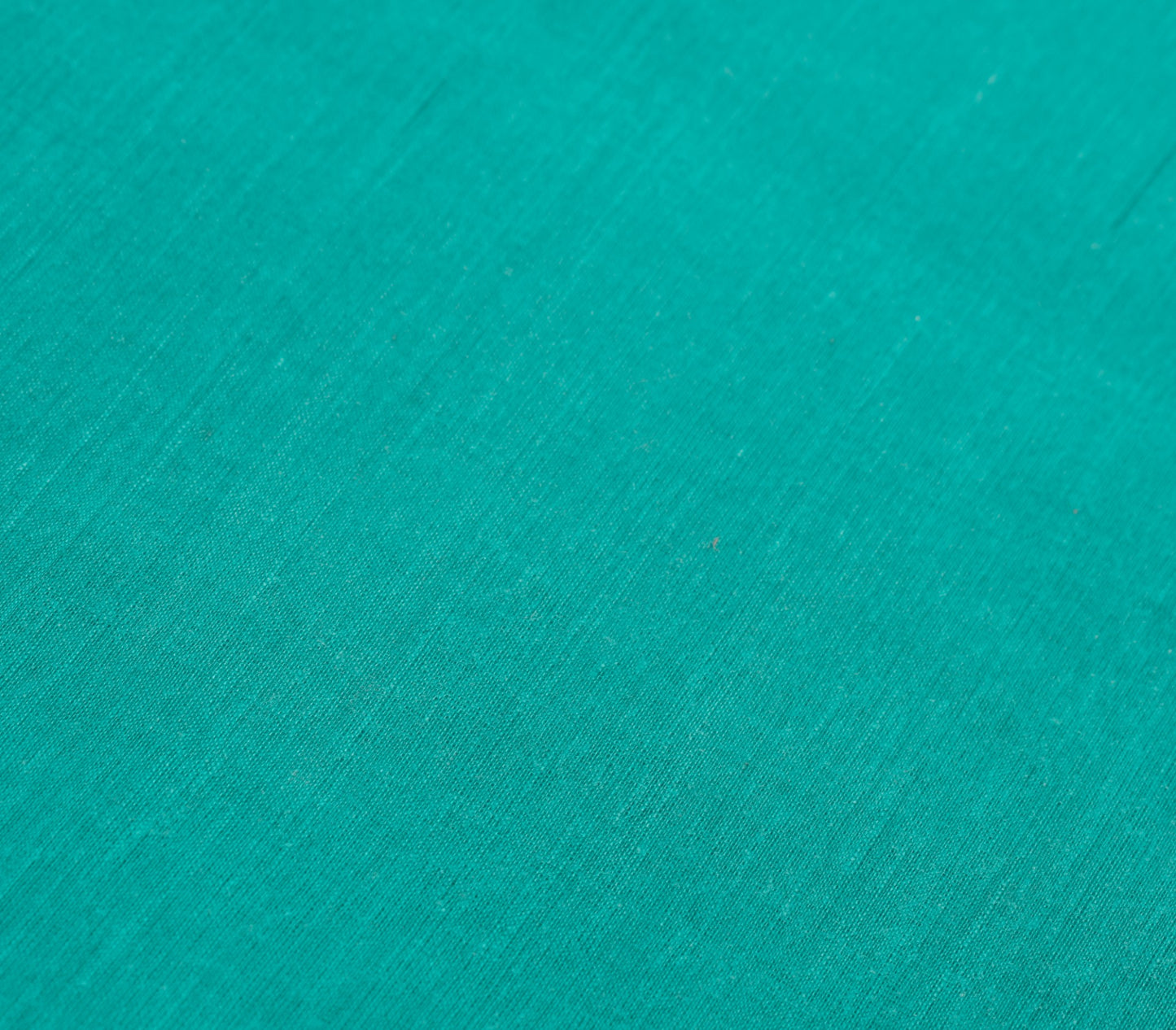 Sushila Vintage Turquoise Green Saree 100% Pure Cotton Woven Indian Sari Fabric