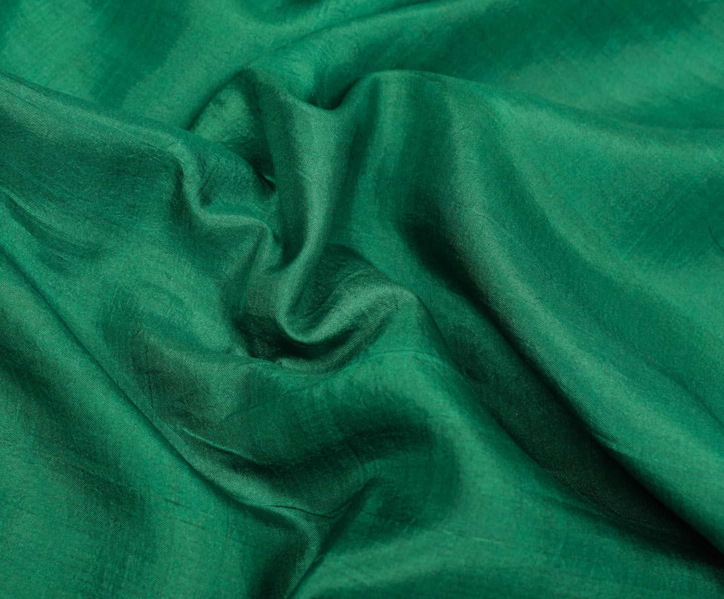 Sushila Vintage Green Saree Woven Rudraksh Zari Border Pure Mysore Silk Sari