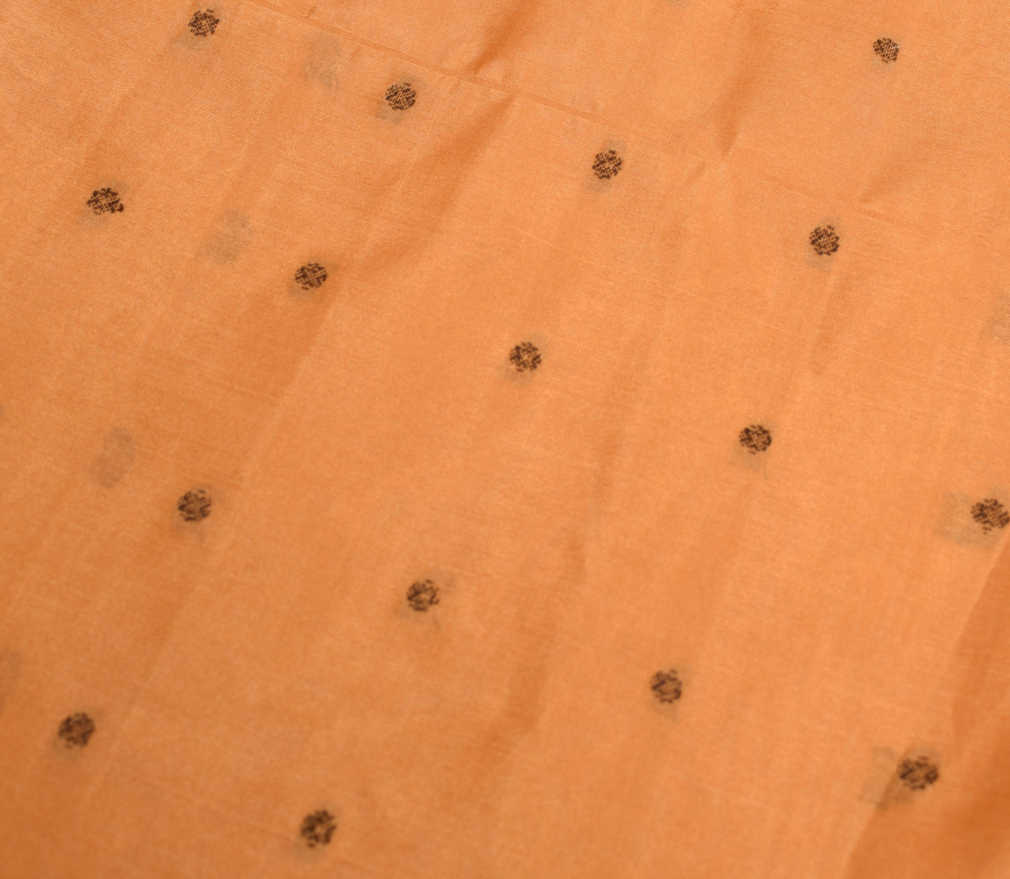 Sushila Vintage Brown Saree Temple Rudraksha Border Bomkai Art Silk Woven Sari