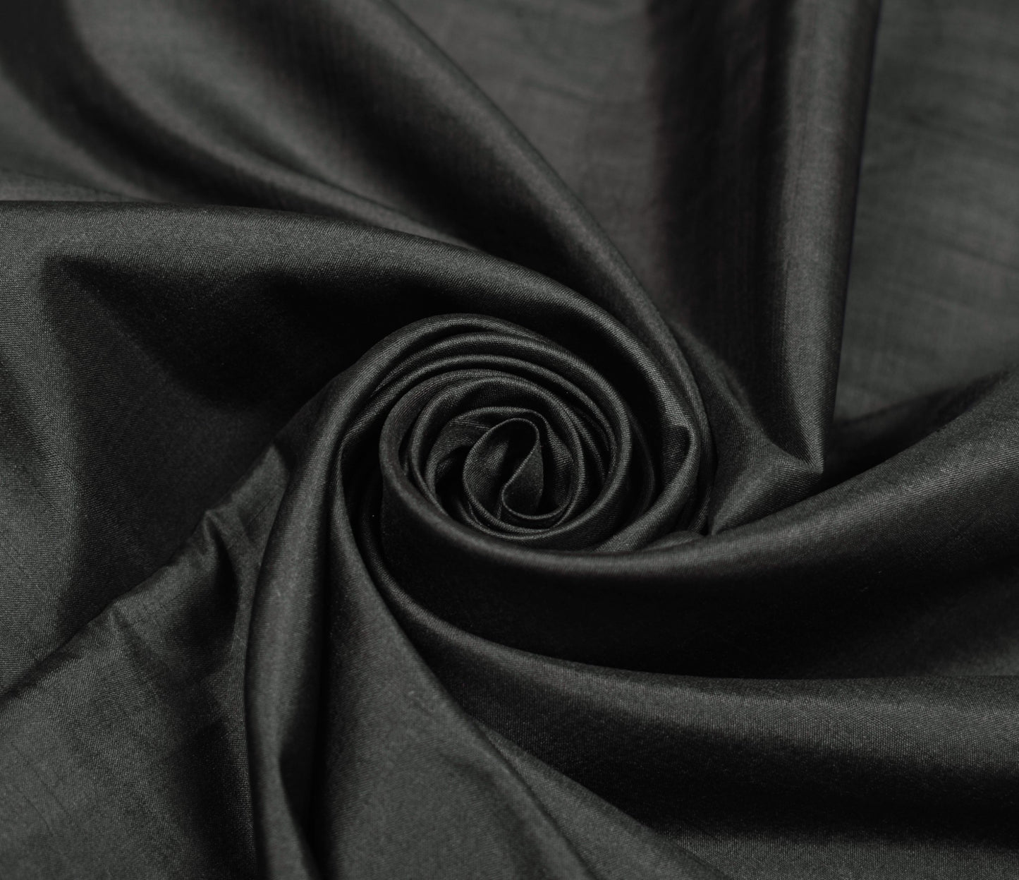 Sushila Vintage Black Saree 100% Pure Silk Hand Woven Floral 6 Yard Sari Fabric