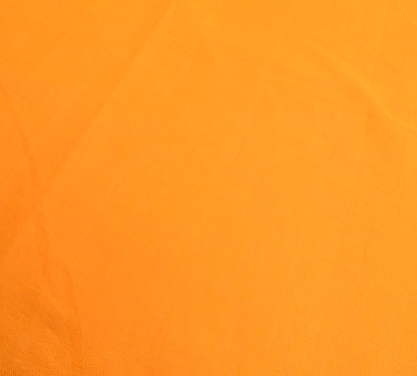 Sushila Vintage Pure Cotton Saree with Woven Border Pallu Orange Sari Fabric