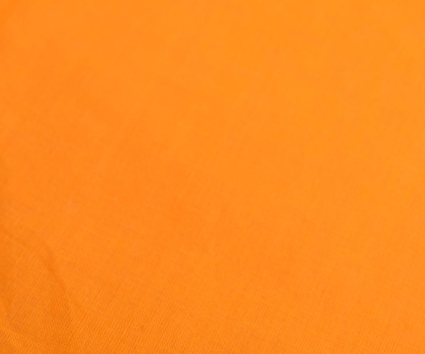 Sushila Vintage Pure Cotton Saree with Woven Border Pallu Orange Sari Fabric