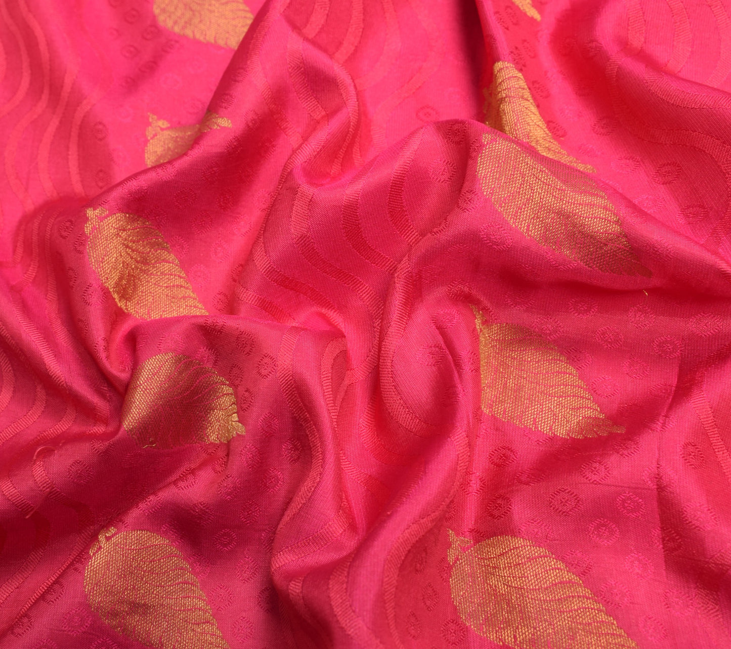Sushila Vintage Magenta Heavy Indian Sarees Pure Silk Woven Zari Sari Fabric