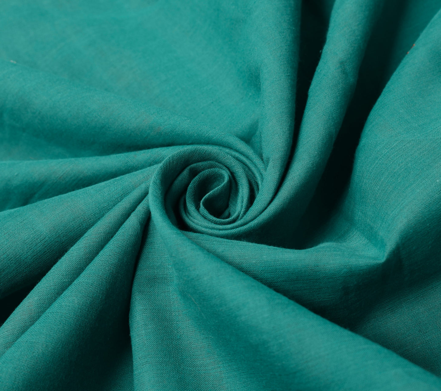 Sushila Vintage Teal Saree Pure Cotton Hand Woven Sambalpuri Ikat Sari Fabric