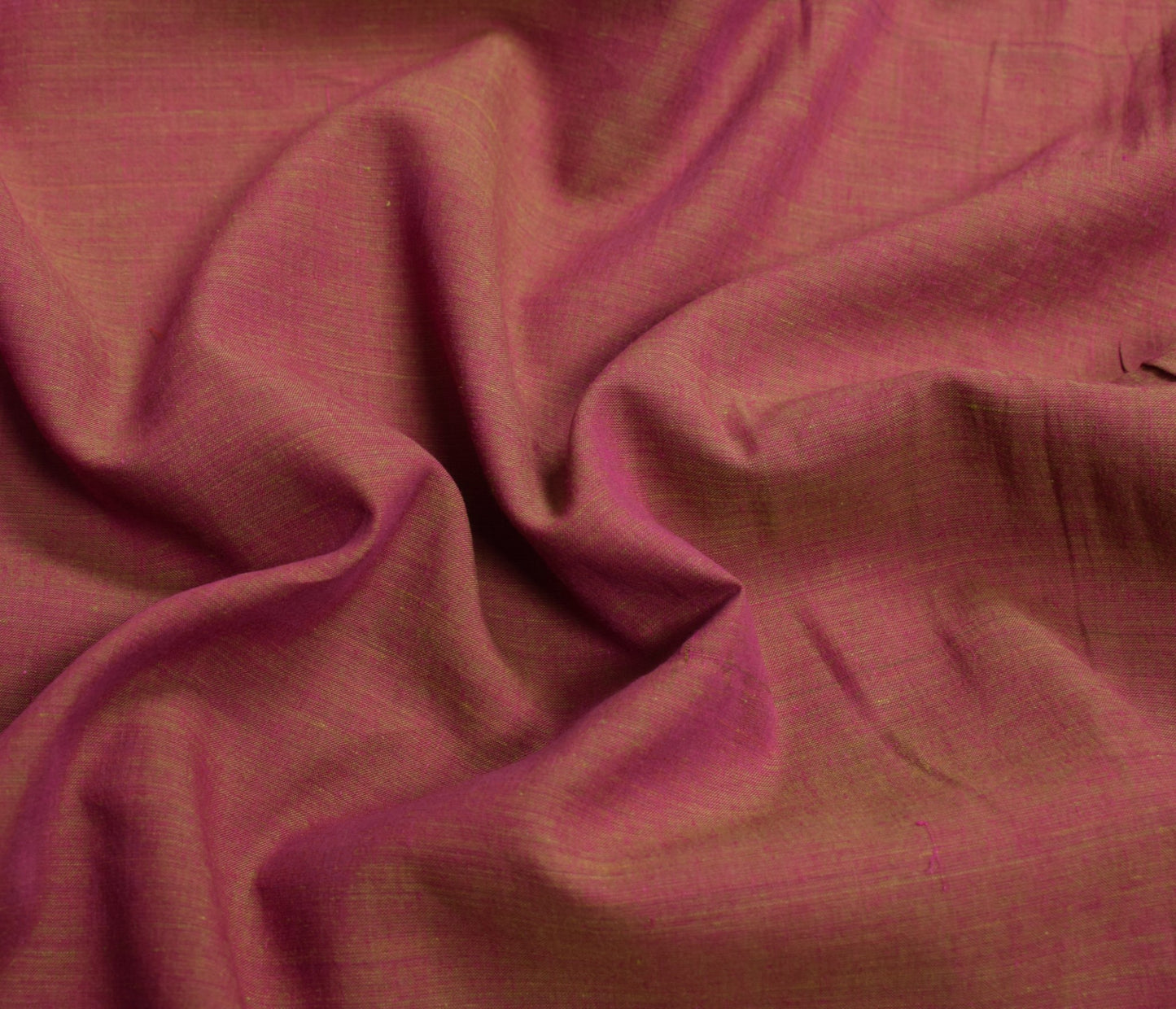 Sushila Vintage Pink Saree 100% Pure Cotton Hand Woven Soft Sari Fabric