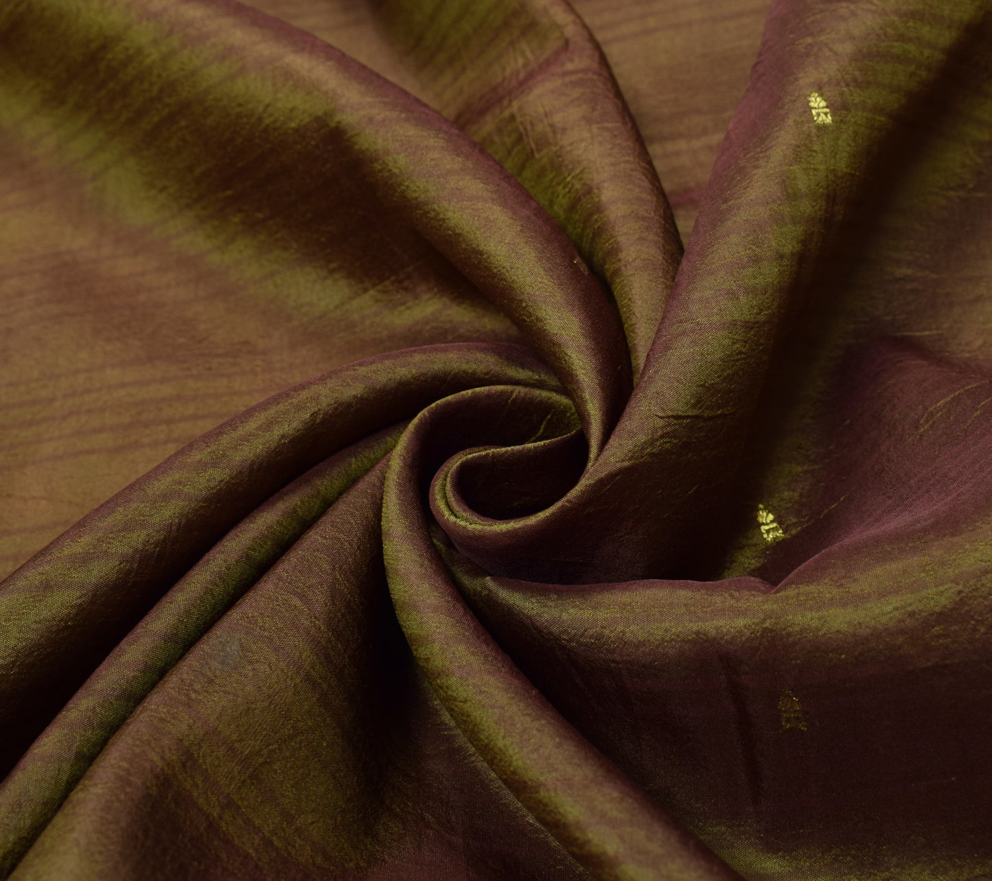 Sushila Vintage Green Saree Pure Silk Zari Brocade/Banarasi Woven Sari Fabric