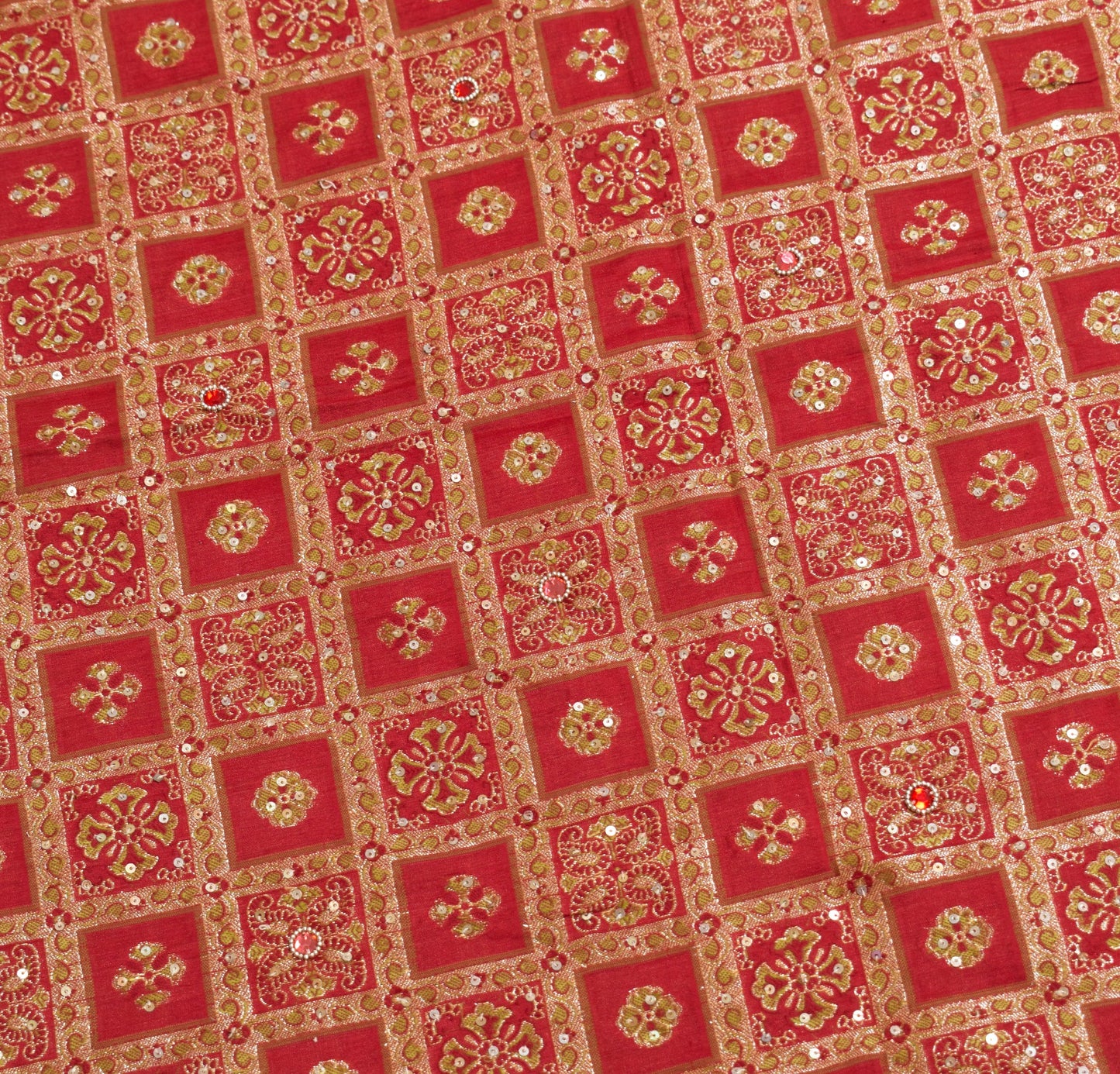 Sushila Vintage Maroon HEAVY Saree Woven Hand Work Pure Tussar Silk Sari Fabric